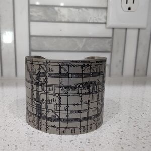 Chicago (CTA) cuff bracelet
